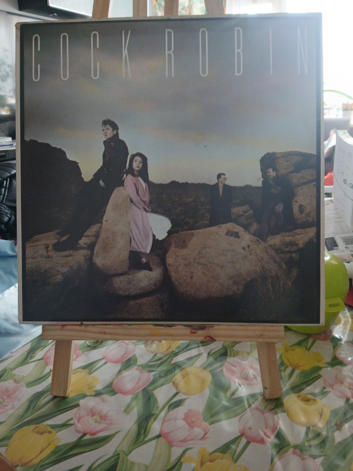 Cock Robin - Cock Robin LP (1985), LP, Gebruikt, Pop, Ophalen of Verzenden