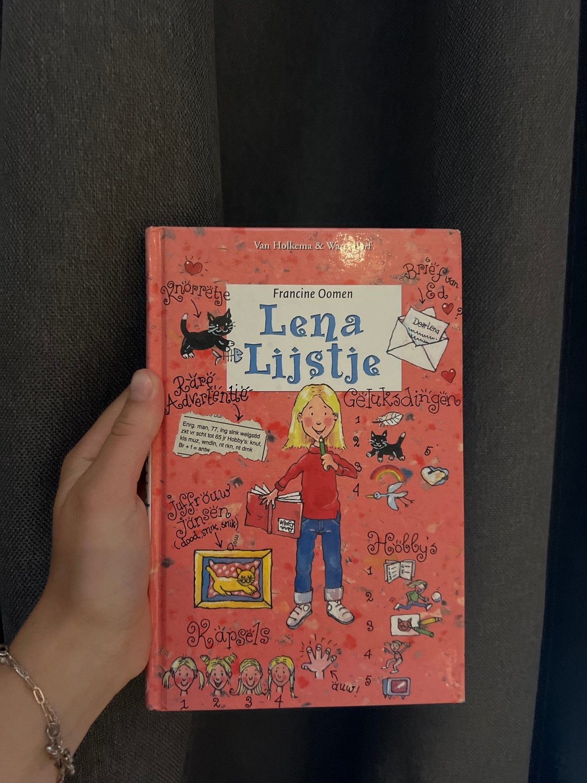 Lena Lijstje - Francine Oomen (Goede Conditie), Ophalen of Verzenden, Zo goed als nieuw, Fictie
