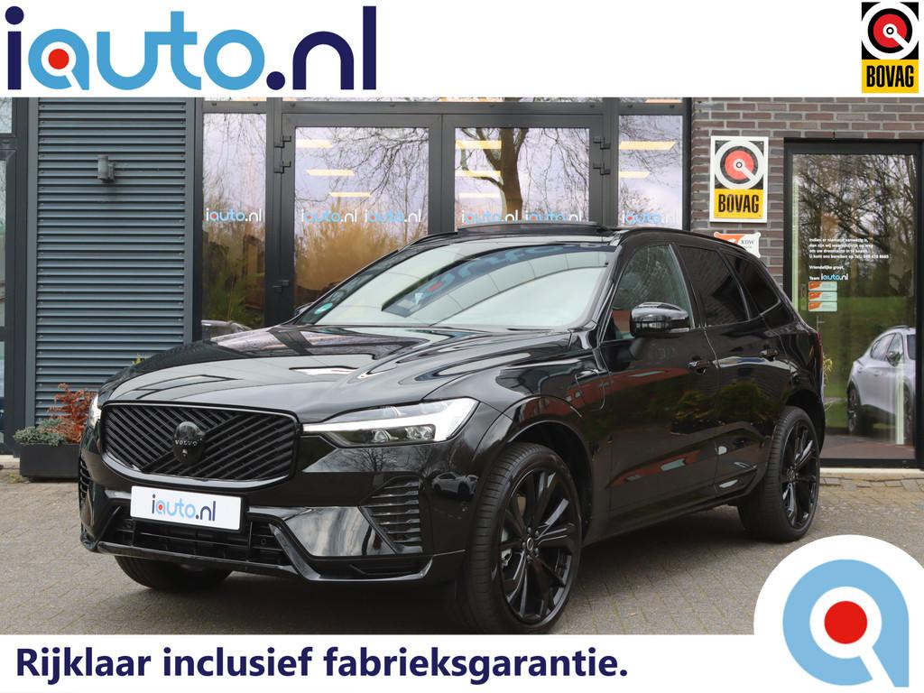 Volvo XC60 2.0 T6 350pk AWD Plus Black Edition Pano/Leder/36, Auto's, Volvo, Automaat, 12 maanden, Gebruikt, Zwart