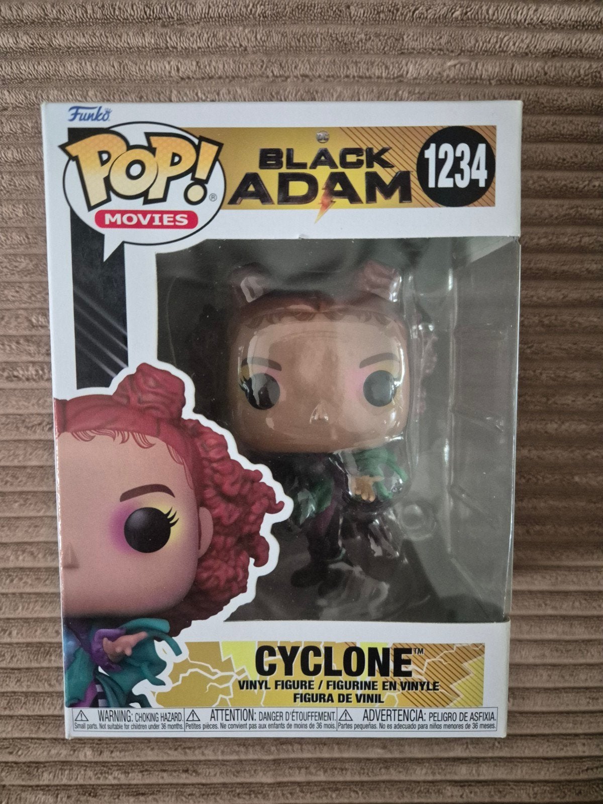 Funko Pop! Black Adam Cyclone #1234 - Nieuw in doos, Ophalen of Verzenden, Nieuw