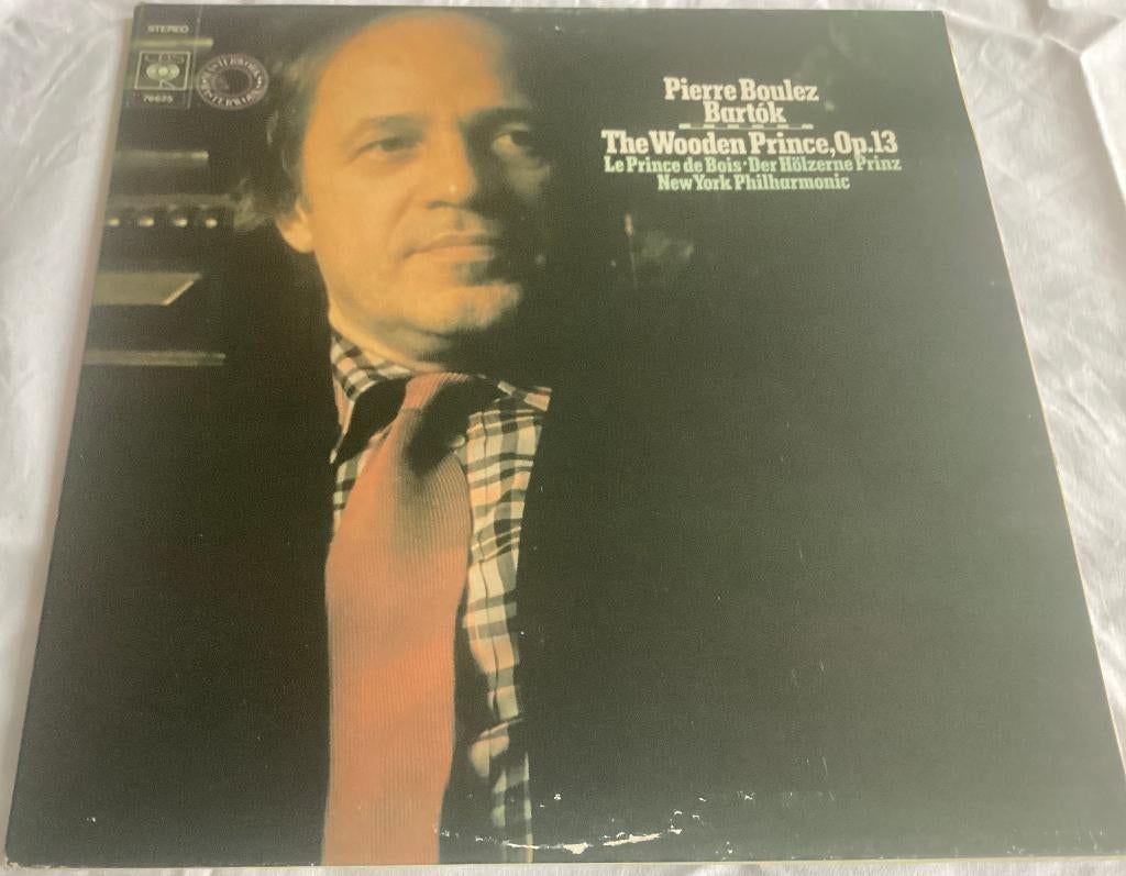 Boulez, Bartók, NY  Philharmonic The Wooden Prince Vinyl, Gebruikt, Ophalen of Verzenden, Romantiek, 12 inch