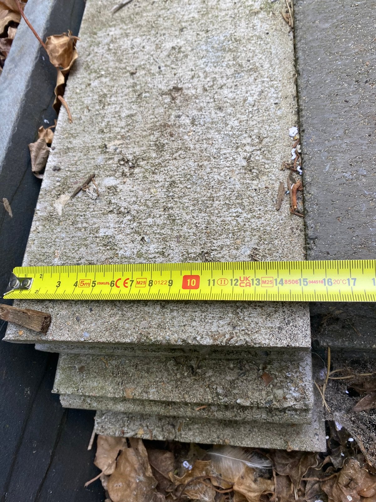 Restpartij betonbanden, Ophalen, Gebruikt, 100 tot 200 cm, Overige typen