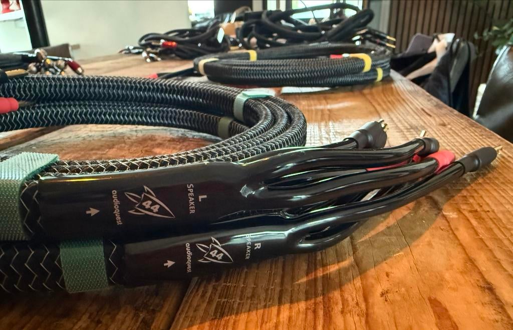 Audioquest Rocket 44 Bi-Wire Luidsprekerkabel 2m, Ophalen of Verzenden, Zo goed als nieuw, 2 tot 5 meter, Luidsprekerkabel