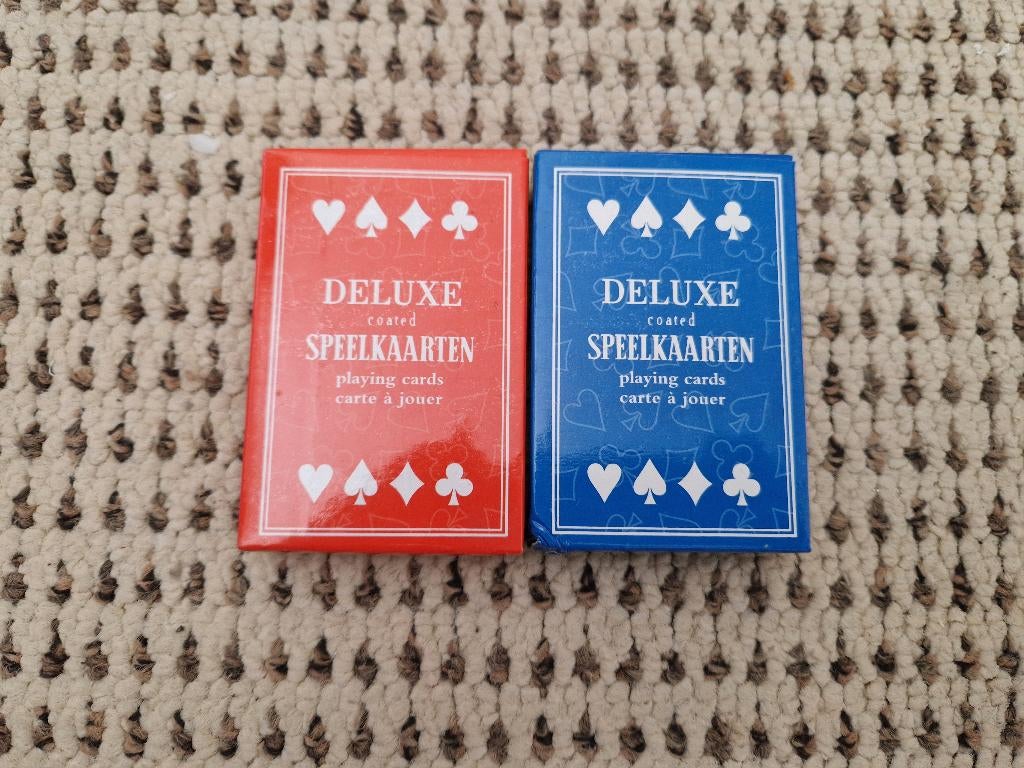 2 kaartspellen, Ophalen, Zo goed als nieuw