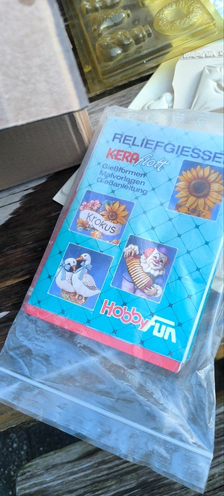 Gipsmallen Hobby, Gebruikt, Overige thema's, Meerkleurig, Ophalen of Verzenden