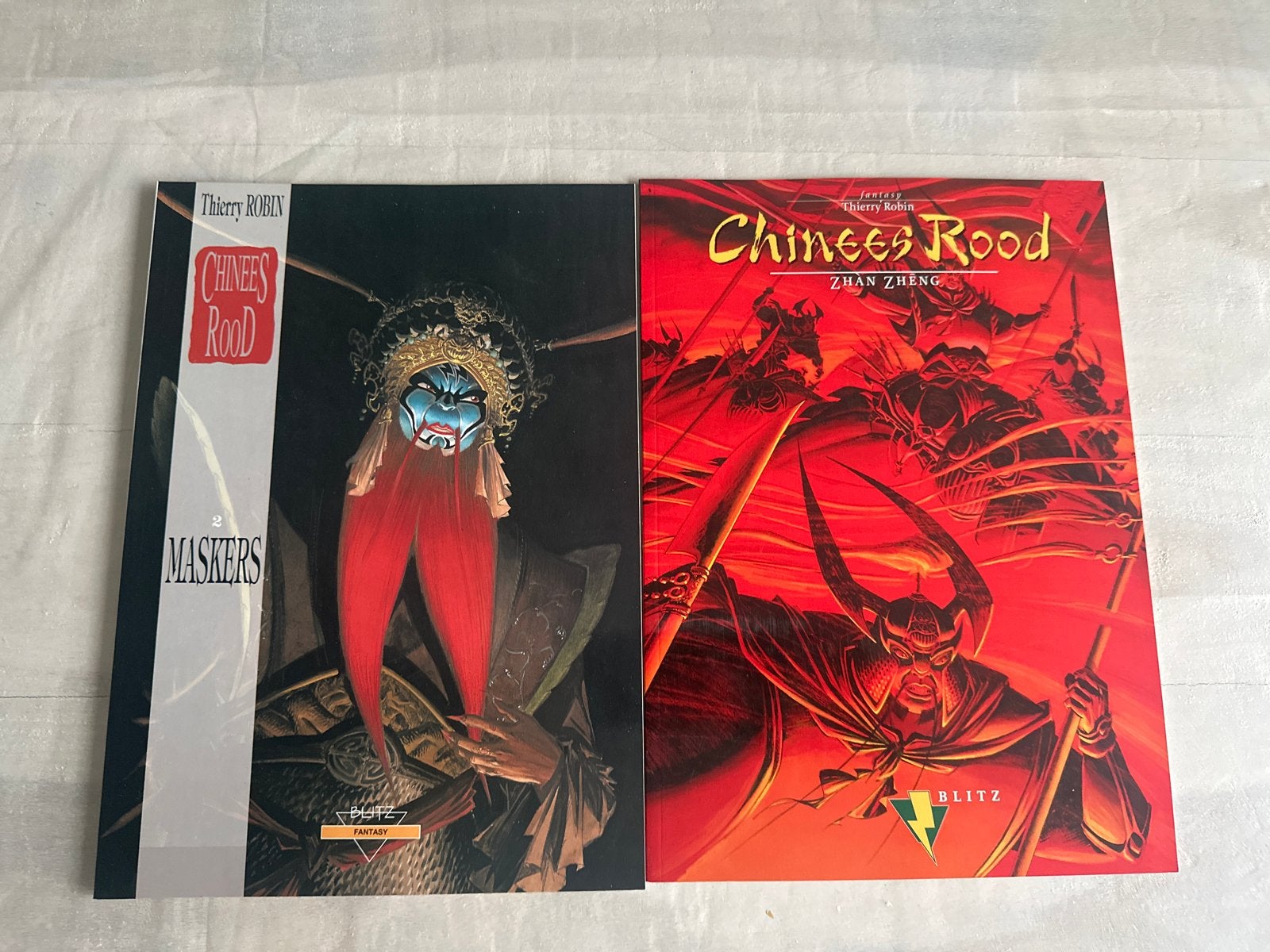 Chinees Rood - Maskers & Zhan Zheng (2 delen), Ophalen of Verzenden, Zo goed als nieuw