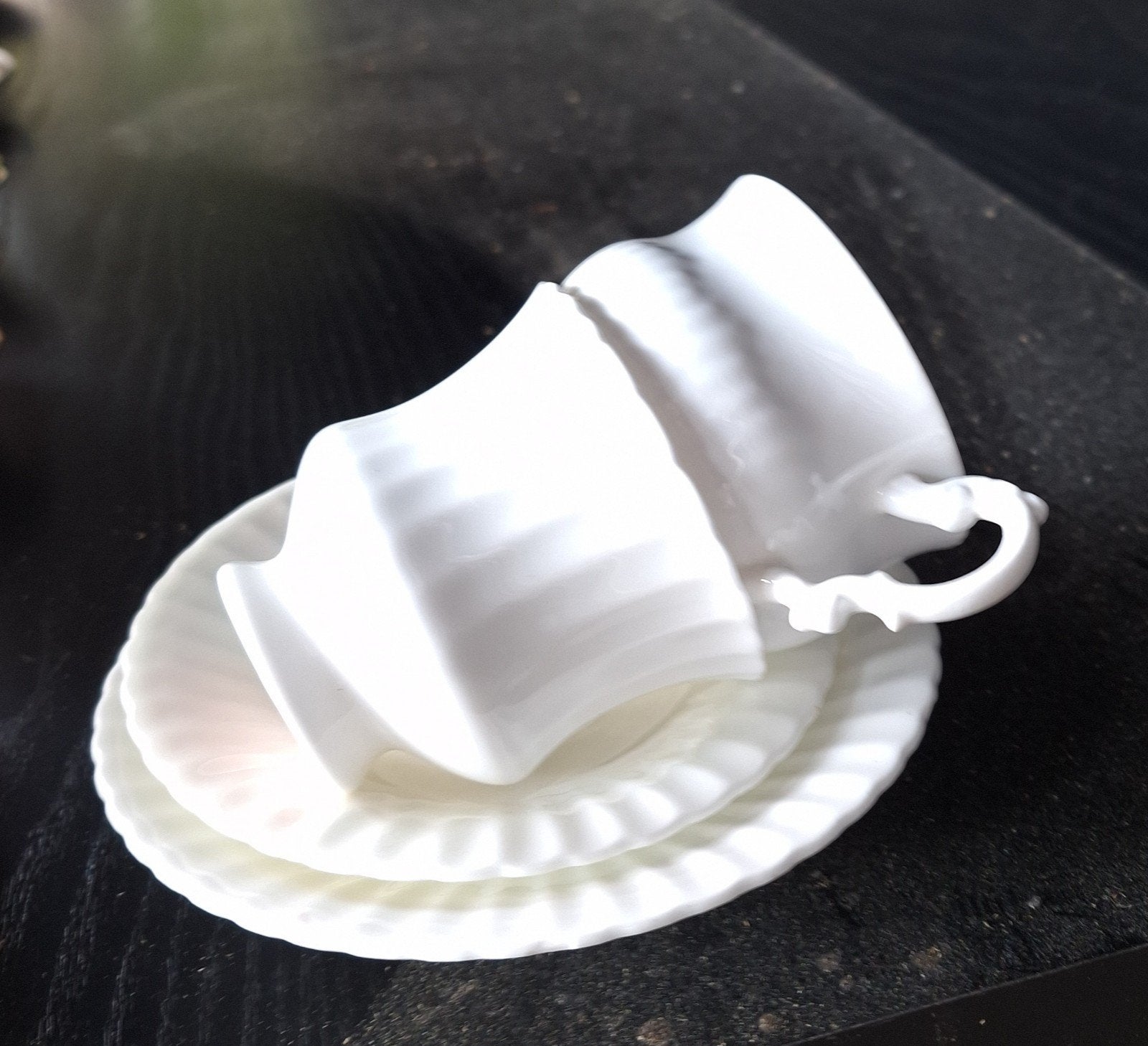 Prachtige Antieke Theekopjes en Schotels - Diverse Designs, Ophalen of Verzenden