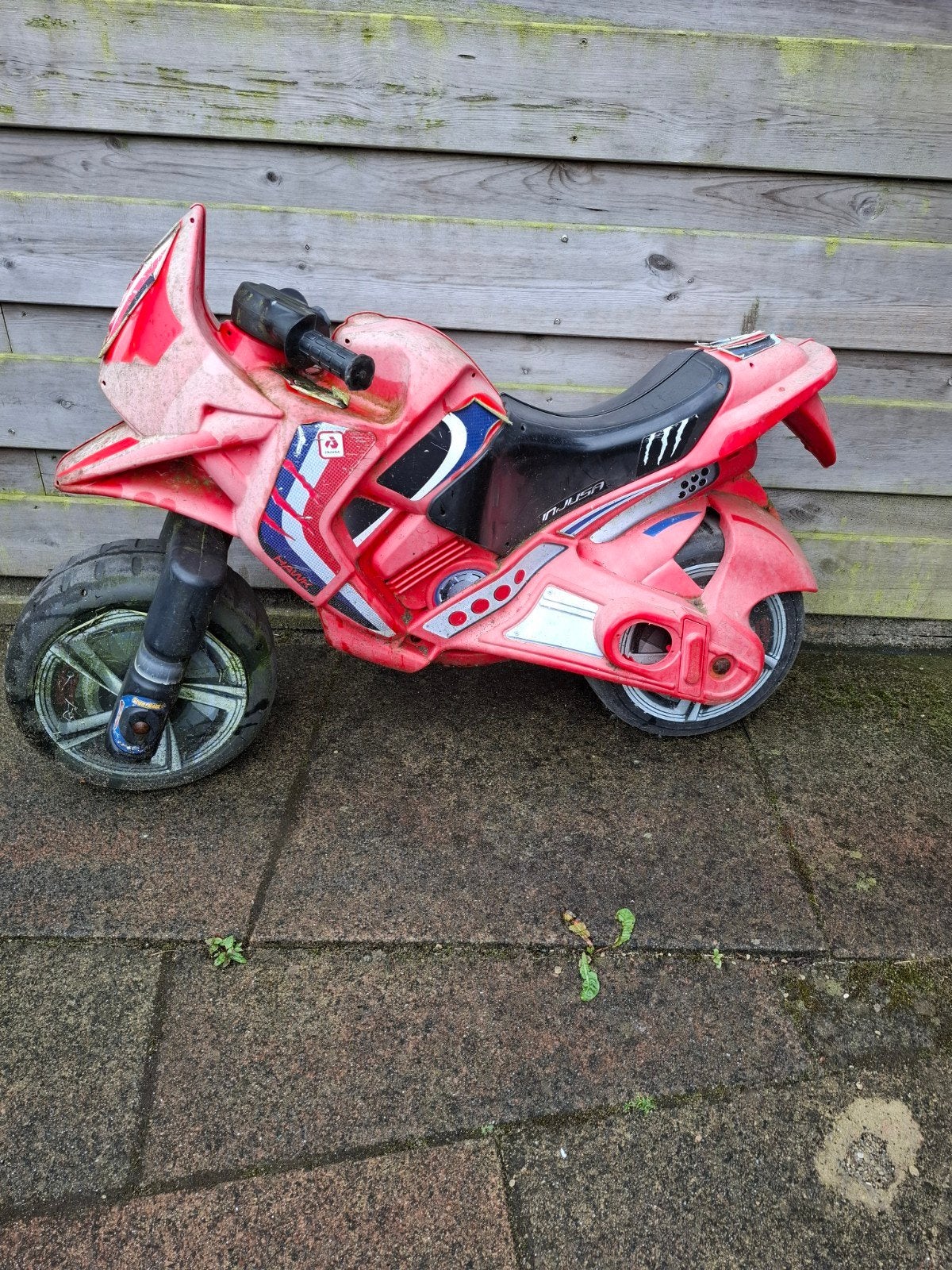 Gebruikte rode loopmotor voor kinderen, Ophalen, Gebruikt, Loopvoertuig