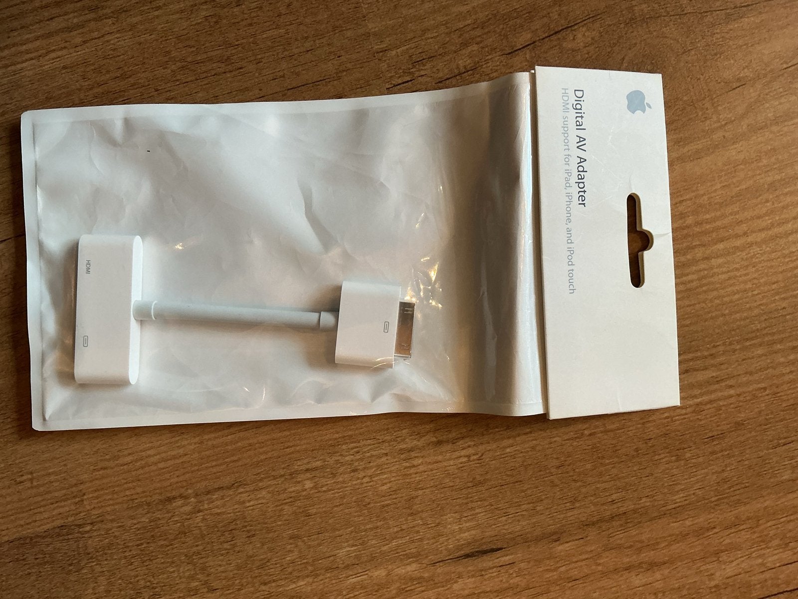 Apple Digital AV Adapter - HDMI-kabel voor iPhone/iPod, Ophalen of Verzenden, Nieuw, Minder dan 2 meter, HDMI-kabel