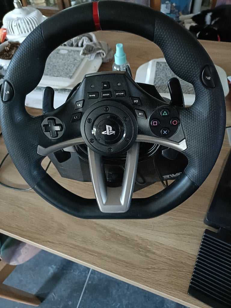 HORI Racing Wheel Apex (RWA) with Pedals & Table Mount, Verzenden, Zo goed als nieuw, Controller, PlayStation 3