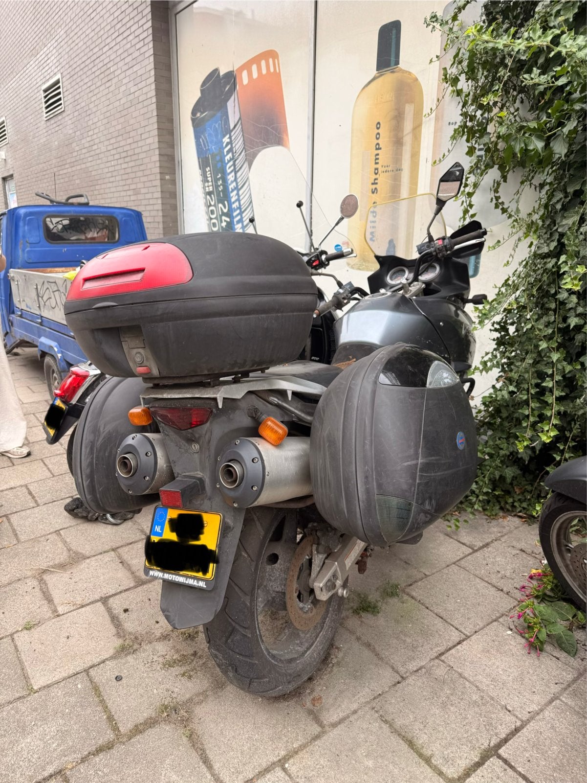Susuki vstrom 1000dl loop sloop - teab, Ophalen, Gebruikt, Benzinemotor