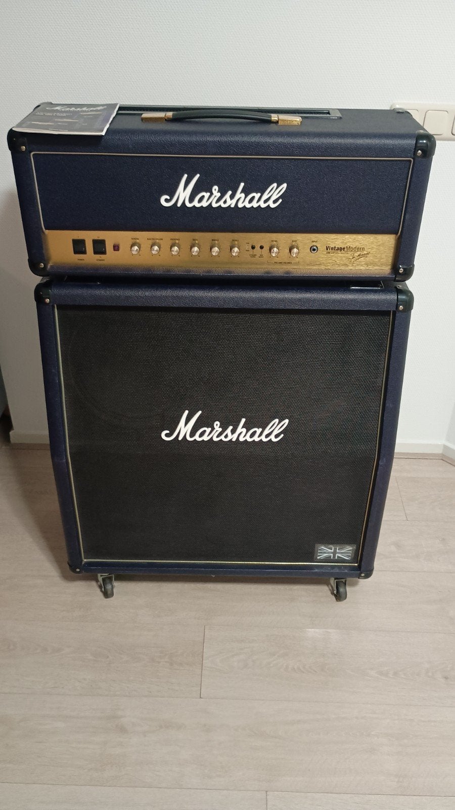 Marshall Vintage Modern 2466 gitaarversterker met cabinet, Ophalen, Gebruikt, Gitaar, 50 tot 100 watt