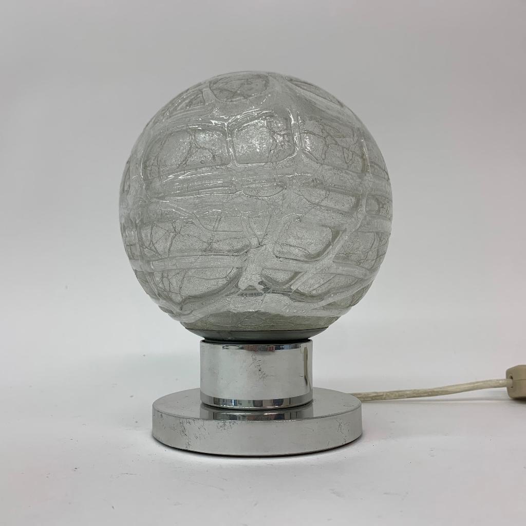 tafellamp jaren 70 doria lamp glas, Huis en Inrichting, Lampen | Hanglampen, Lamp, Lamp, Ophalen of Verzenden, Lamp