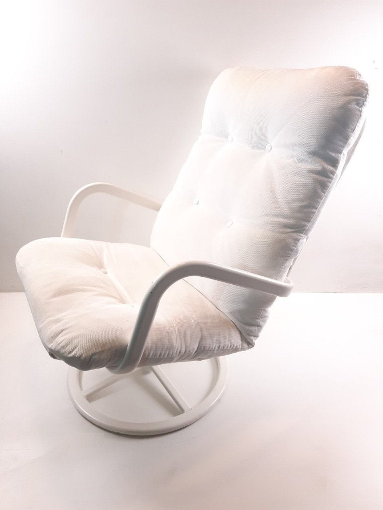 Fauteuil met mooi vintage design, Ophalen, Gebruikt, 75 tot 100 cm, Stof