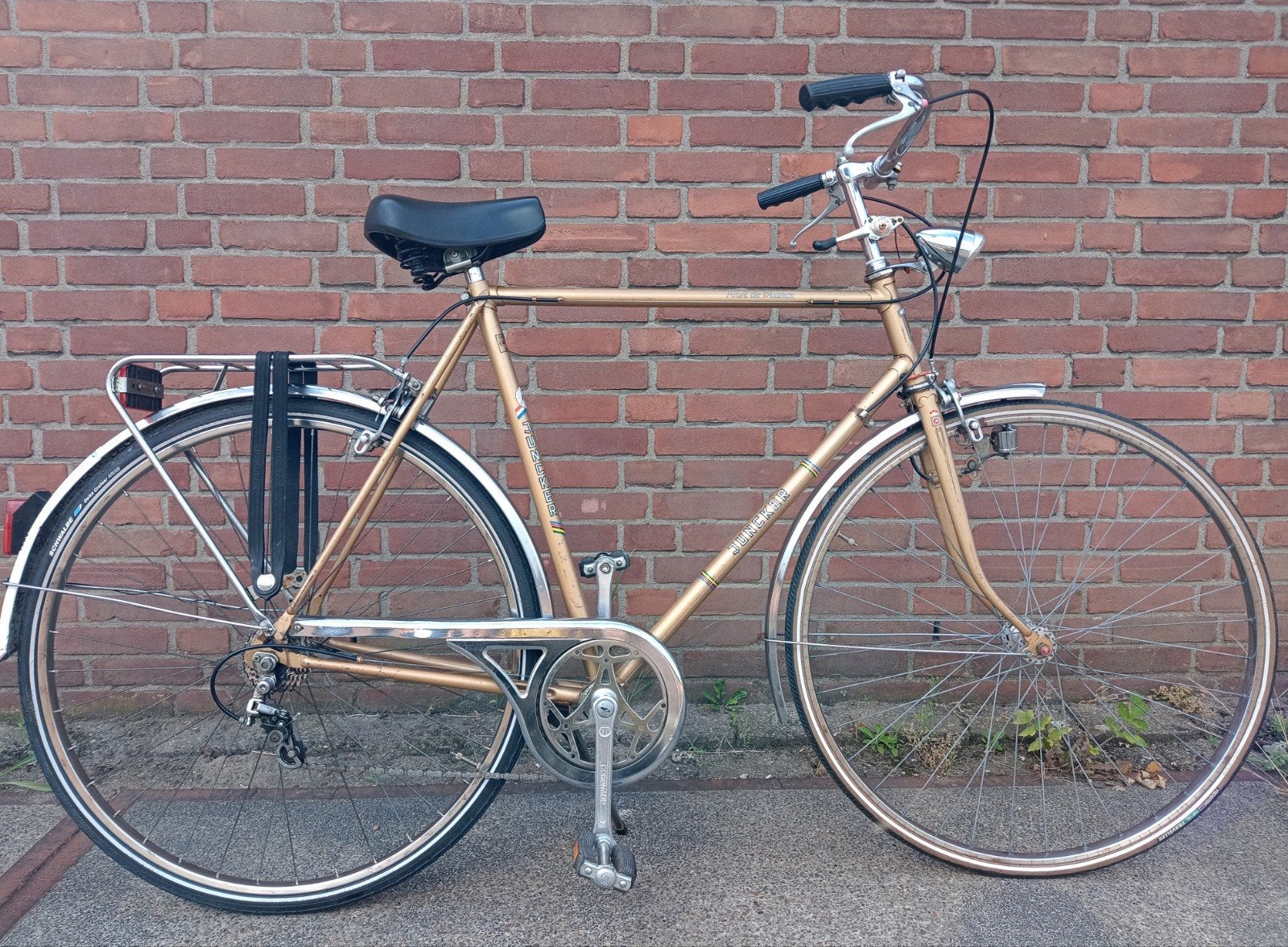 Gazelle (Juncker) vintage sportfiets herenfiets, 60 cm frame, 59 cm of meer, Ophalen