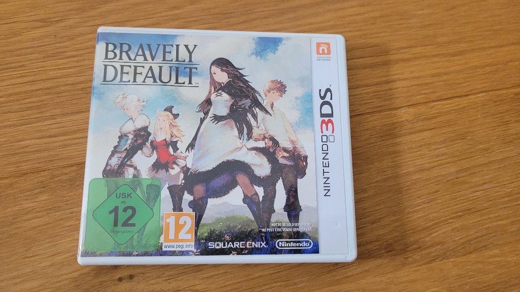Bravely Default 3DS, Spelcomputers en Games, 1 speler, Ophalen of Verzenden, Zo goed als nieuw, Role Playing Game (Rpg)