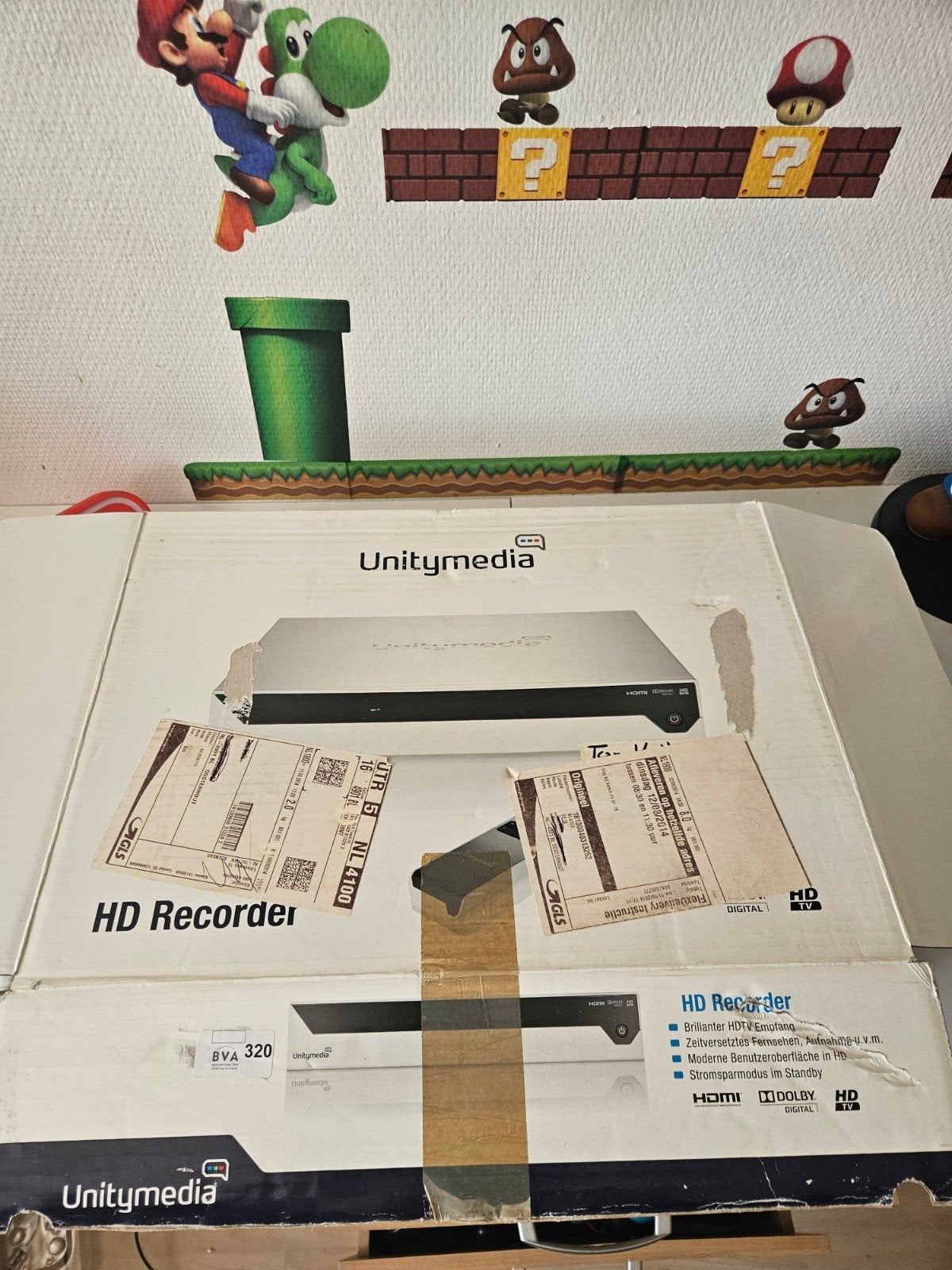 Unitymedia HD Recorder - Digitale TV-ontvanger, Audio, Tv en Foto, Decoders en Harddiskrecorders, Zo goed als nieuw, Harddiskrecorder