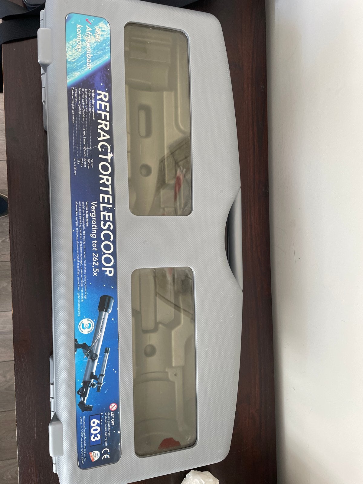 Astronlon Refractortelescoop met Statief - Zo goed als nieuw, Audio, Tv en Foto, Optische apparatuur | Telescopen, Lenzentelescoop (refractor)