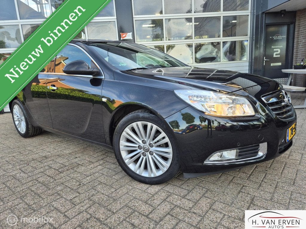 Opel Insignia 1.4 Turbo NAVI PDC 18" CRUISE NAP!, Voorwielaandrijving, Euro 5, 730 kg, 1250 kg