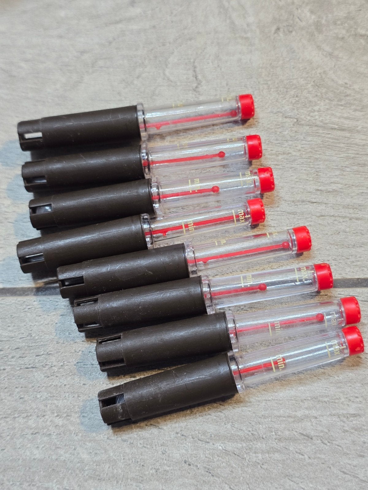 8x H5 waterniveau-indicatoren voor hydroponie hydrocultuur, Rond, Ophalen of Verzenden, Aardewerk, Minder dan 40 cm
