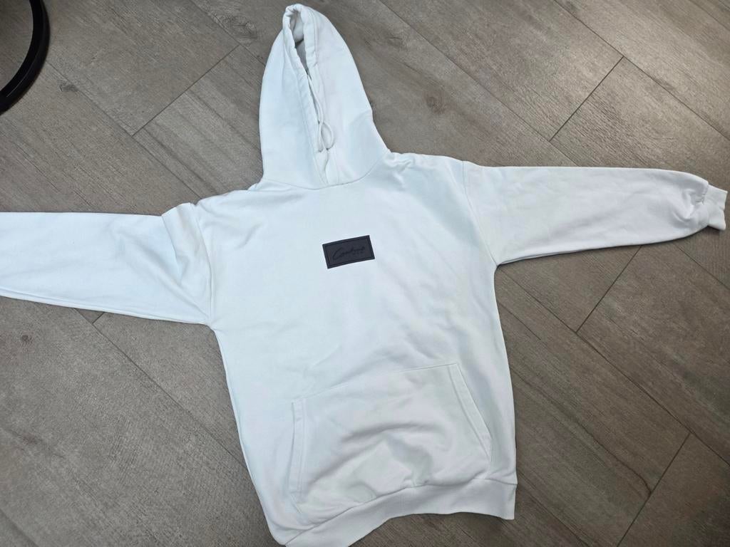 Witte Icono Relaxed Fit Hoodie Maat M, Maat 48/50 (M), Wit, Ophalen of Verzenden, Zo goed als nieuw