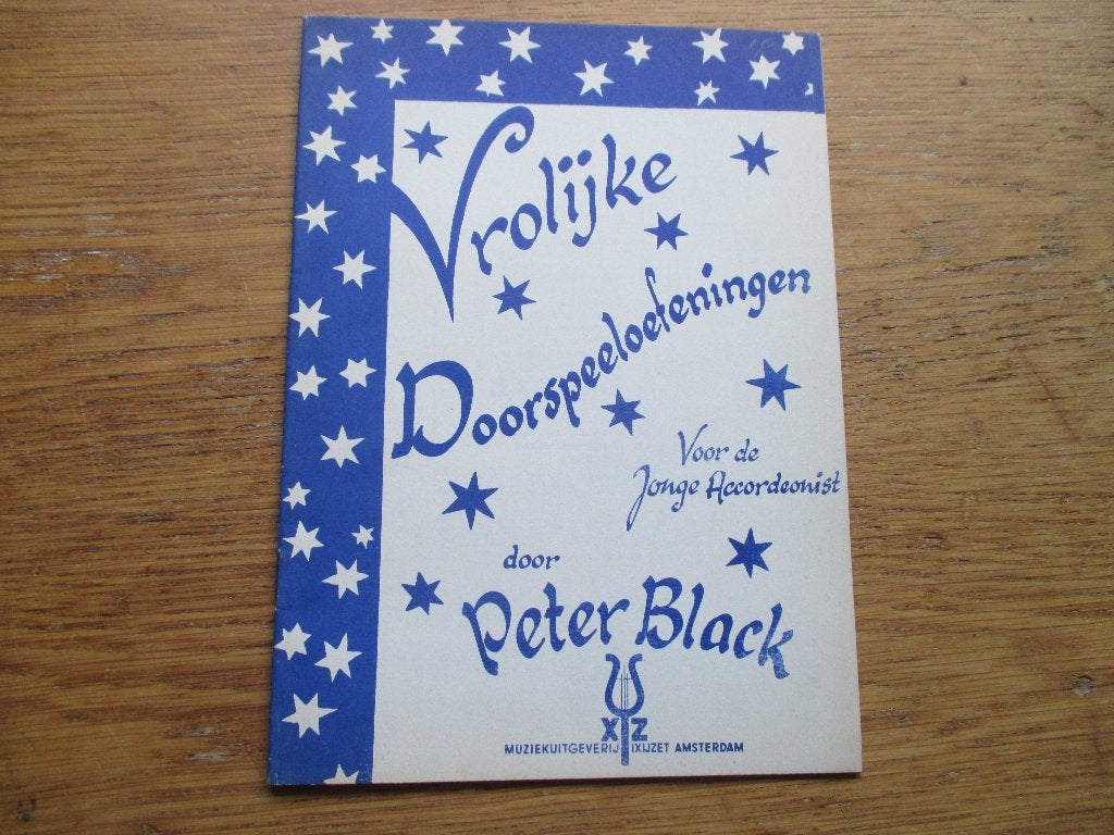 Vrolijke Doorspeeloefeningen voor de Jonge Accordeonist, Gebruikt, Overige genres, Les of Cursus, Ophalen of Verzenden