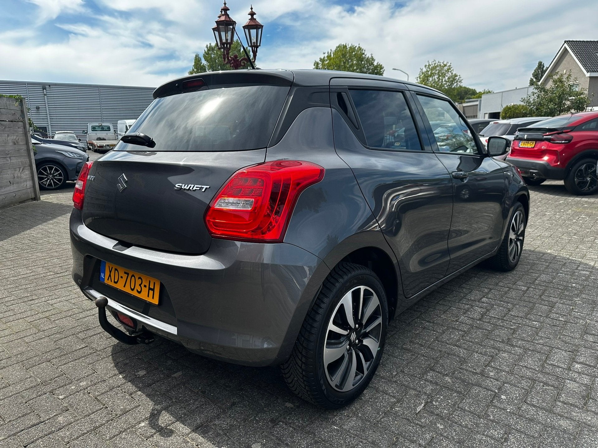 Suzuki Swift 1.2 Stijl | Automaat | Afn. Trekhaak | Navigati, Dealer onderhouden, Stof, Gebruikt, 4 cilinders
