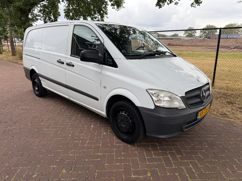Mercedes-Benz Vito 2.1 CDI 190PK AIRCO 2013 MARGE L2H1, Auto's, 13 km/l, Euro 5, Zwart, 2000 kg