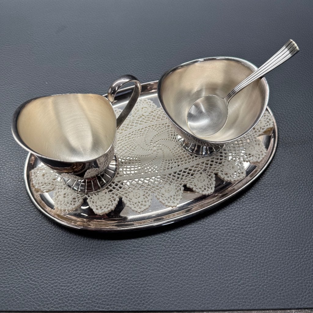 Vintage roomstel uit stijlvol Empire-serie van Douwe Egberts, Ophalen