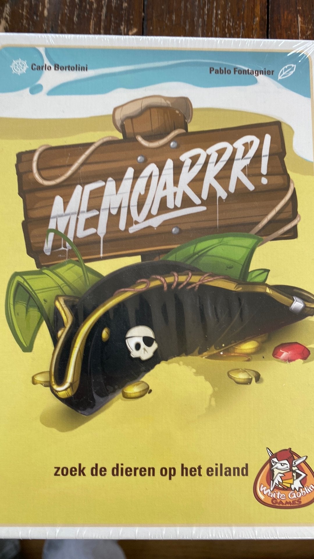 Spel memoarrr! Nog nieuw in de verpakking, Hobby en Vrije tijd, Gezelschapsspellen | Bordspellen, Ophalen of Verzenden, Nieuw