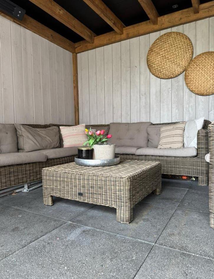 Loungeset, Tuin en Terras, Tuinsets en Loungesets, Ophalen, 6 zitplaatsen, Loungeset, Gebruikt