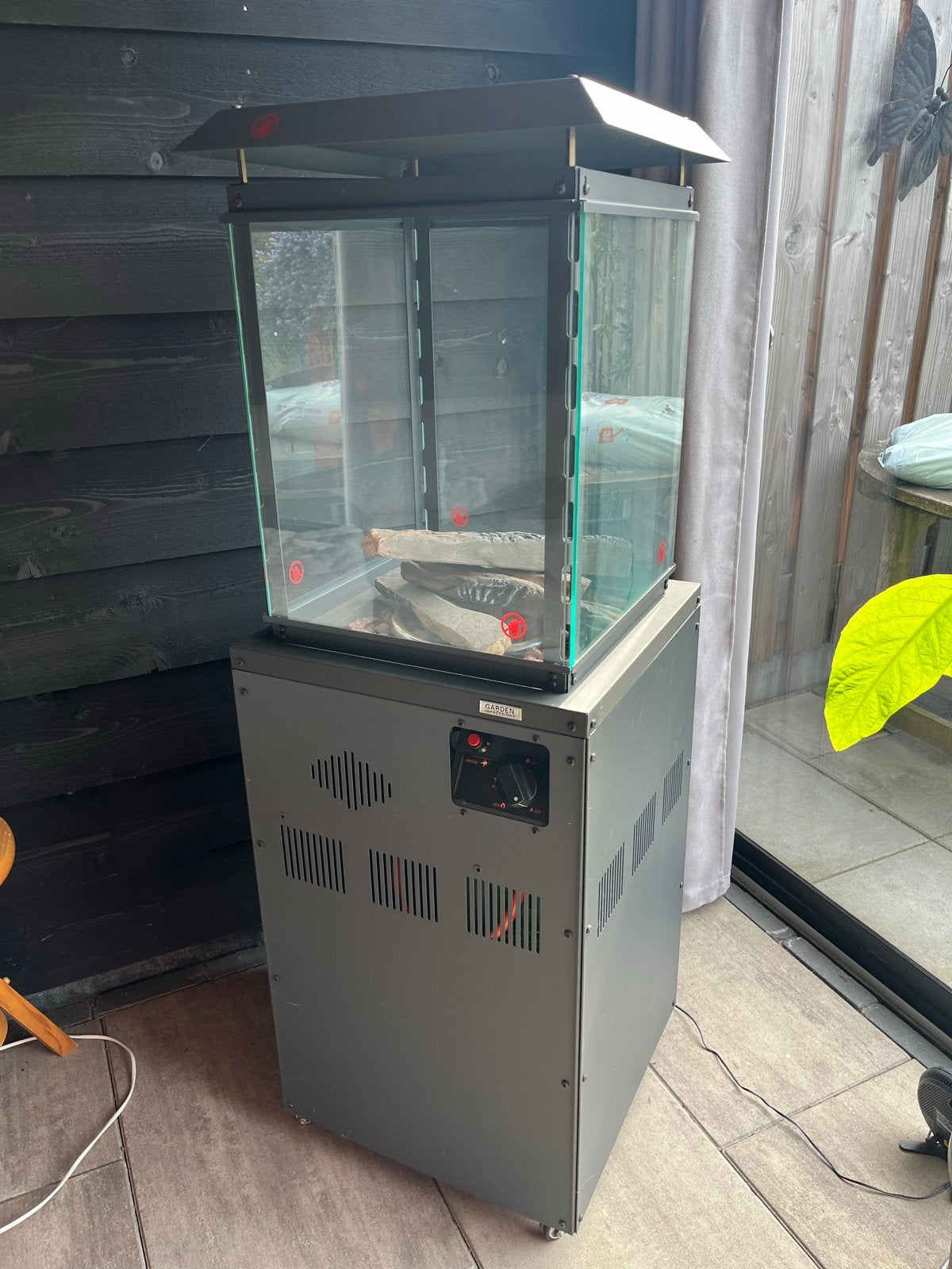 Terrasverwarmer op gas - Garden Impressions, Tuin en Terras, Ophalen, Zo goed als nieuw