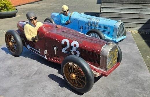 Bugatti type 59 1935, Ophalen, Groter dan 1:32, Auto, Overige merken
