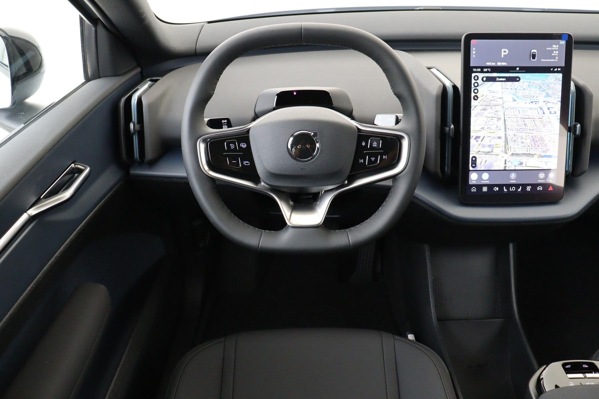 Volvo EX30 SINGLE MOTOR EXTENDED RANGE CORE 69 kWh -CLIMATE|, Auto's, Automaat, Achterwielaandrijving, Blauw, Leder en Stof