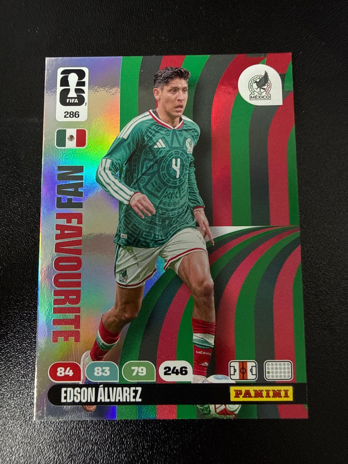 Edson Álvarez Panini Adrenalyn XL FIFA World Cup 2026, Ophalen of Verzenden, Nieuw, Buitenlandse clubs, Spelerskaart
