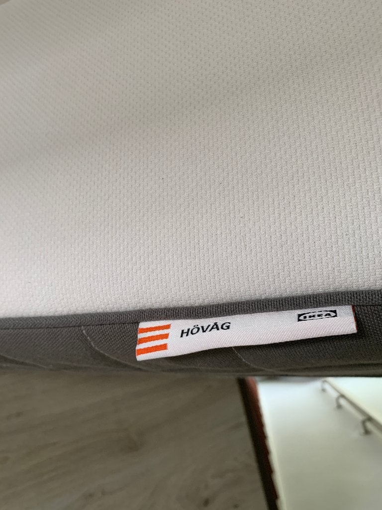 Twee IKEA Hövag matrassen, Ophalen, Eenpersoons, Zo goed als nieuw, 80 cm
