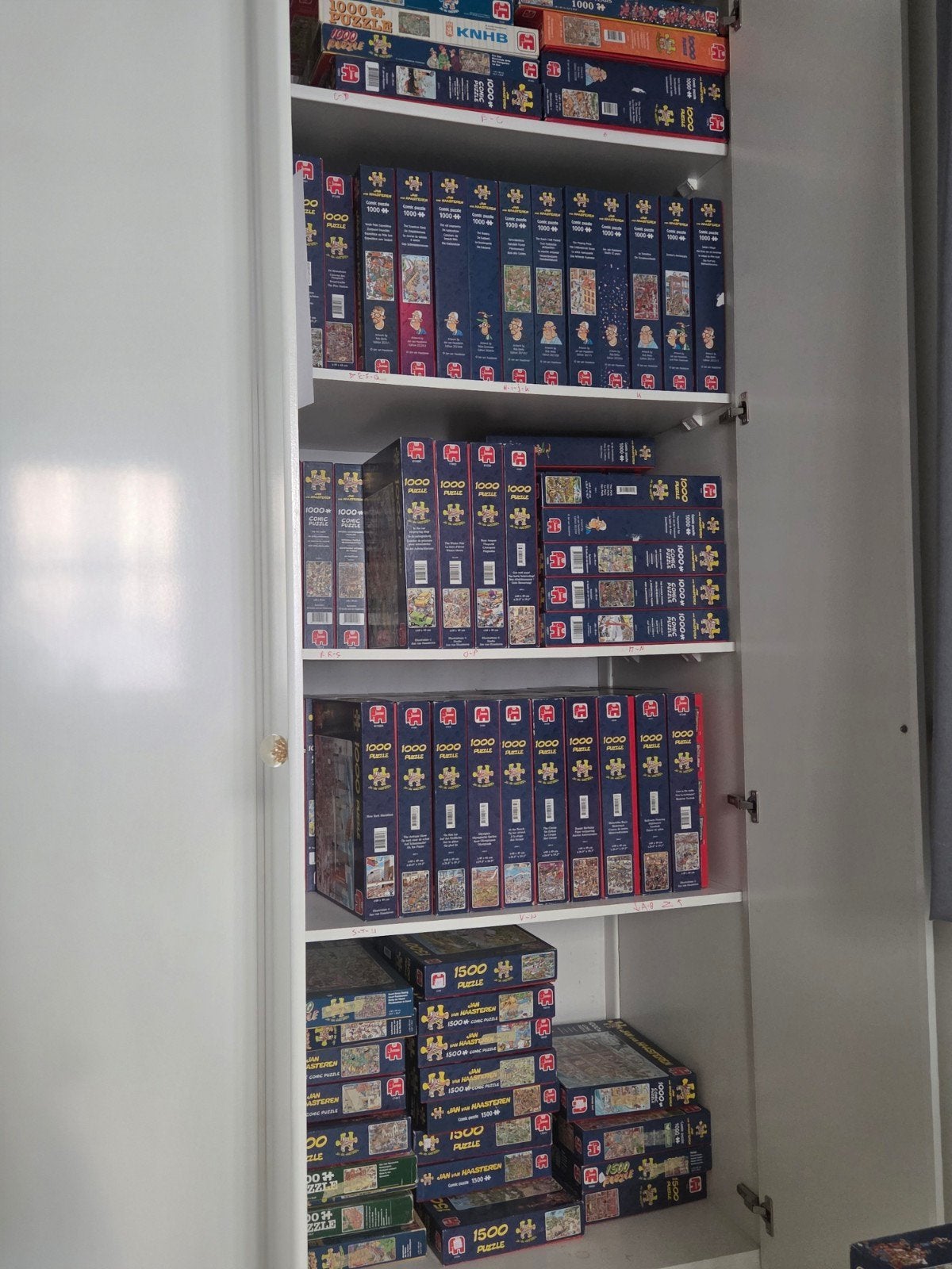 Jan van Haasteren koopjes!, Hobby en Vrije tijd, Denksport en Puzzels, Ophalen of Verzenden, 500 t/m 1500 stukjes, Zo goed als nieuw
