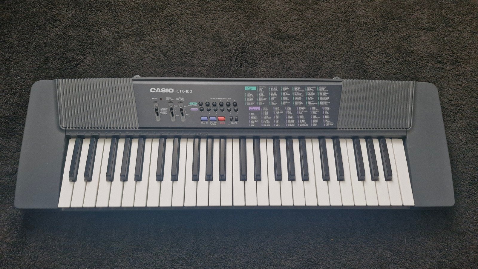 Casio CTK-100 Keyboard - Ideaal voor beginners, Ophalen, Gebruikt, 49 toetsen, Casio