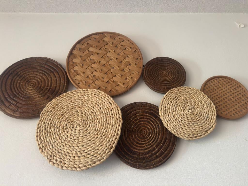Wand versiering., Ophalen