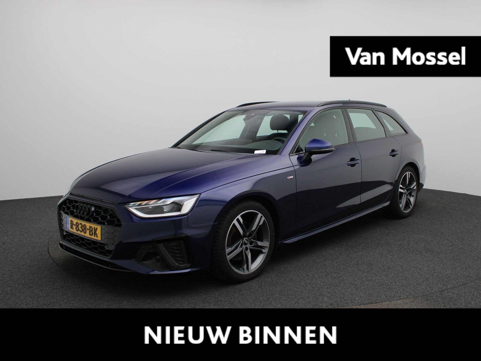 Audi A4 Avant 35 TFSI S Edition 150PK | Automaat | Virtual C, Auto's, Gebruikt, 4 cilinders, Blauw, Origineel Nederlands