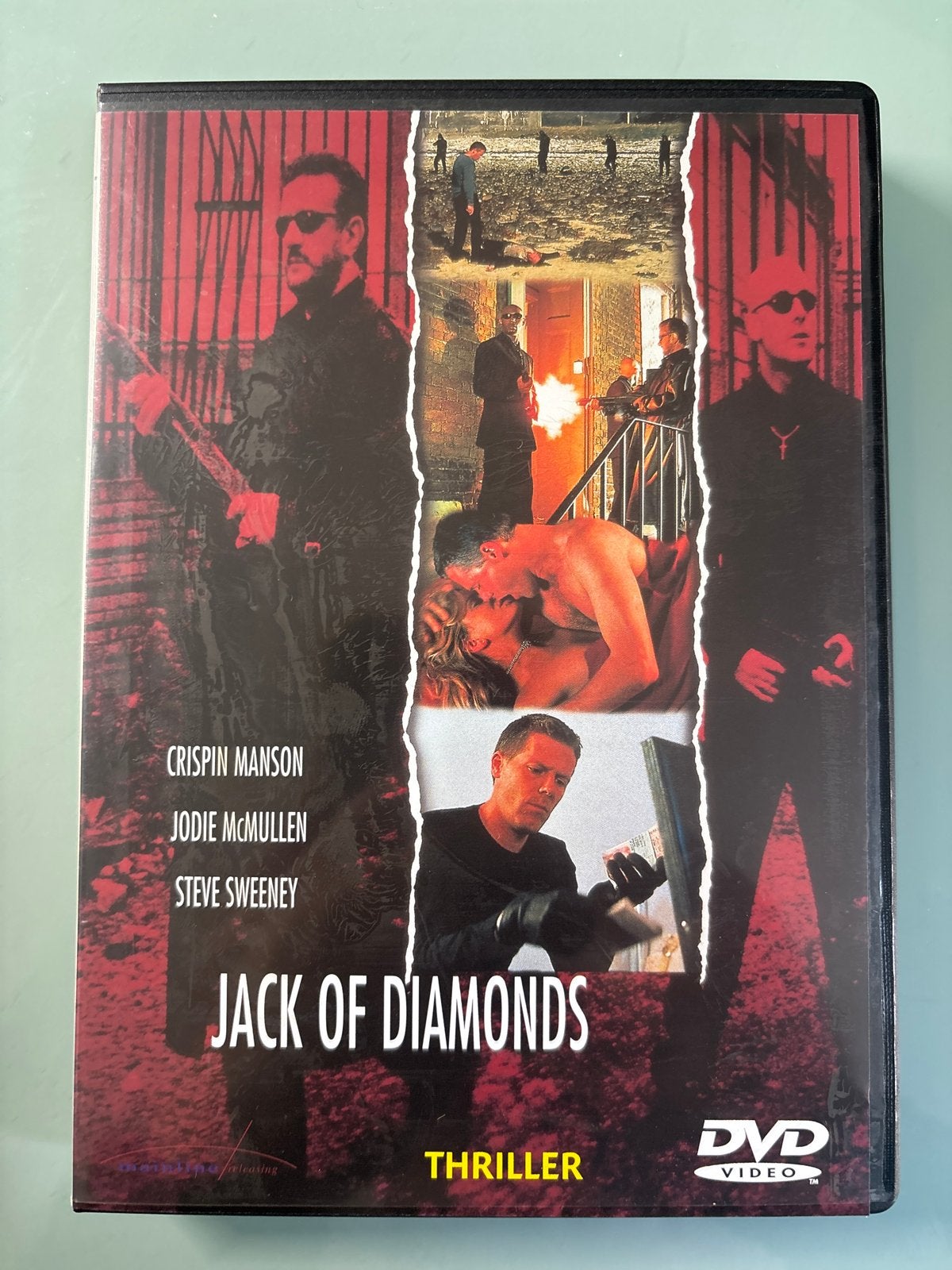 Jack of Diamonds DVD - Spannende thriller, Cd's en Dvd's, Vanaf 16 jaar, Ophalen of Verzenden, Gebruikt, Overige genres
