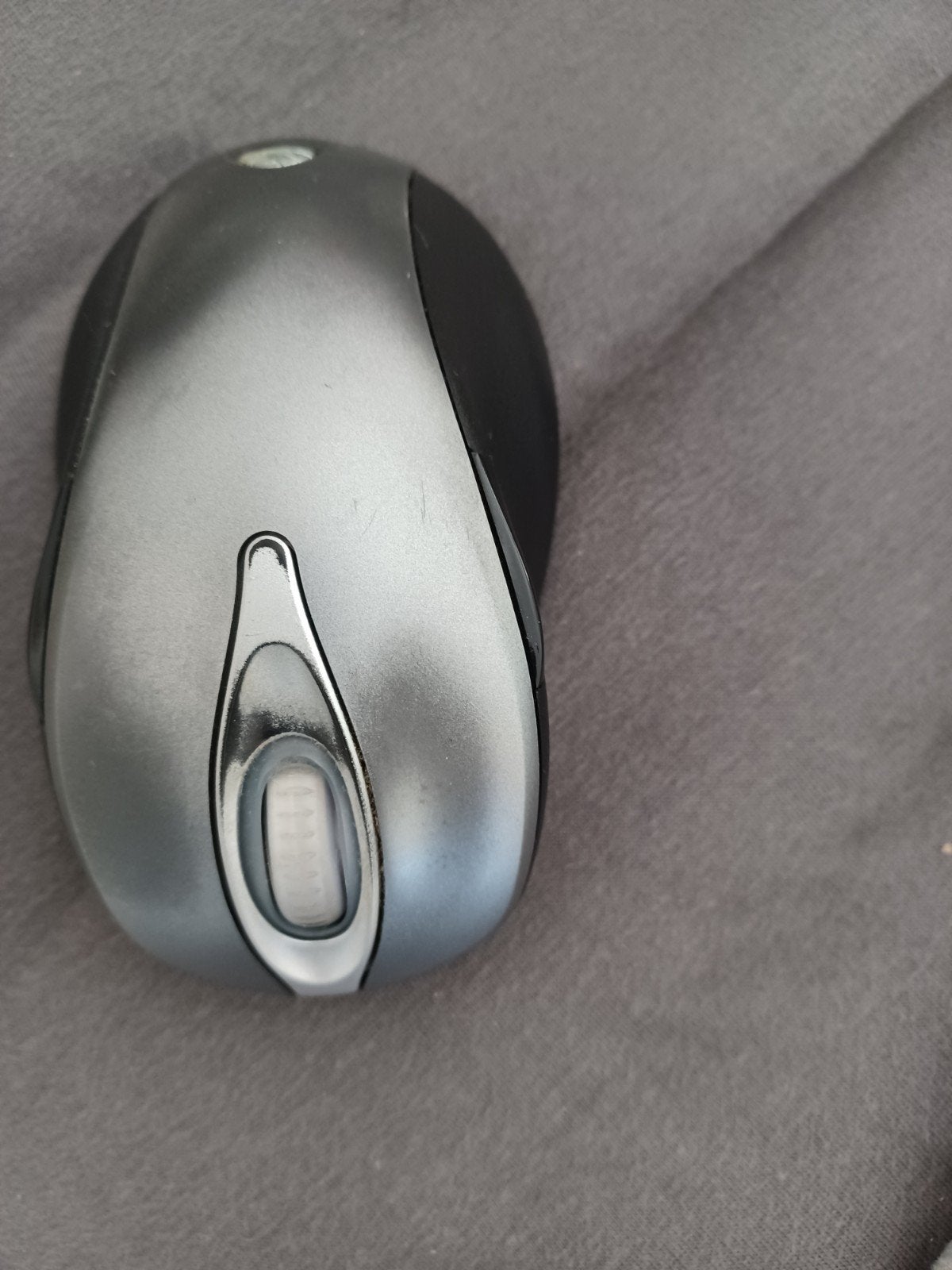 Microsoft Wireless Laser Muis 5000 - zgan, Computers en Software, Muizen, Muis, Gebruikt, Ophalen of Verzenden, Draadloos