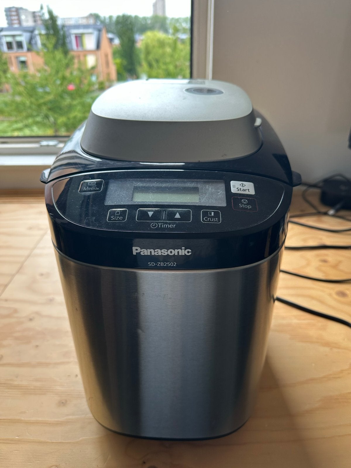 Panasonic SD-ZB2502 Broodbakmachine - Zo goed als nieuw, Witgoed en Apparatuur, Broodbakmachines, Gebruikt, 800 tot 1200 gram deeg