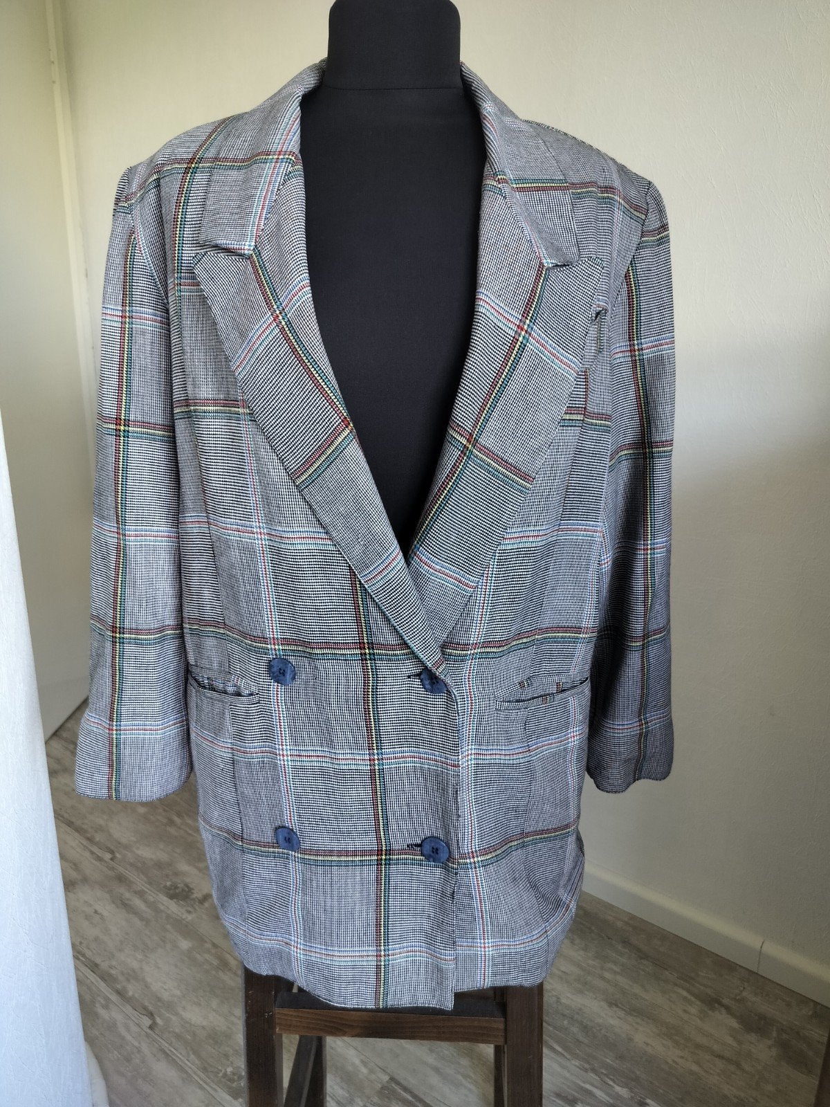 Vintage '80 colbert. Maat 38, Ophalen of Verzenden, Zo goed als nieuw, Maat 38/40 (M)