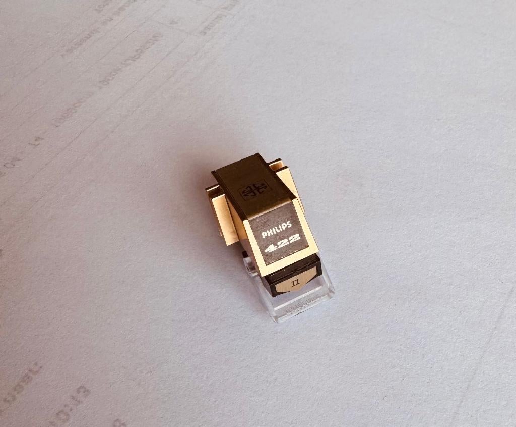 Philips GP 422 met originele Philips Shibata stylus, Ophalen of Verzenden, Zo goed als nieuw, Platenspeler-onderdeel, Philips