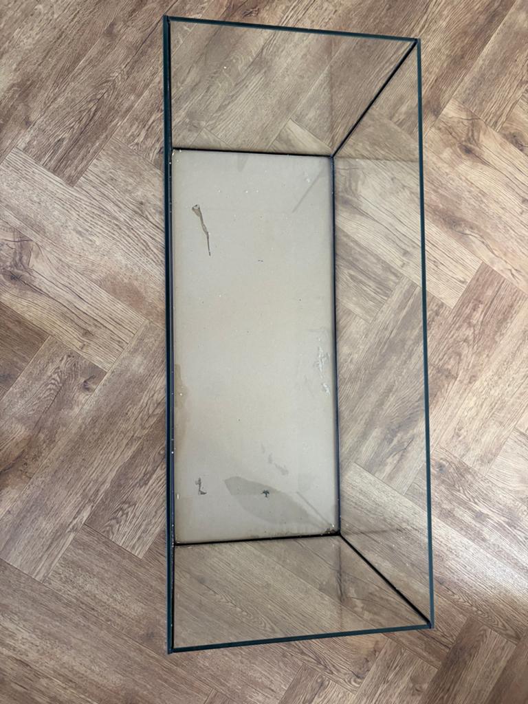 Glazen hamsterkooi 80x40x35, Ophalen, Zo goed als nieuw