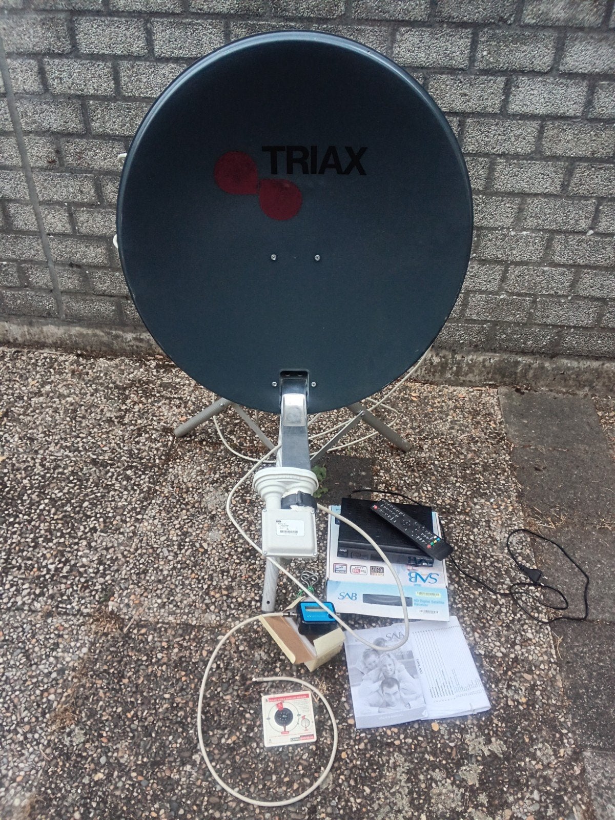 Complete Satellietset voor Camping - Incl. HD Ontvanger, Ophalen