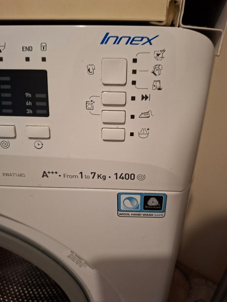 Wasmachine, Ophalen, Zo goed als nieuw, Voorlader, 85 tot 90 cm