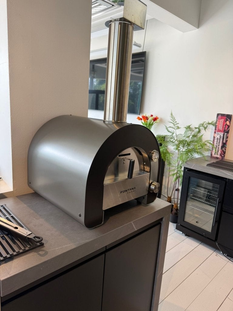 Fontana pizzaoven op gas (Maestro 40x40), Tuin en Terras, Pizzaovens, Ophalen, Nieuw, Fontana