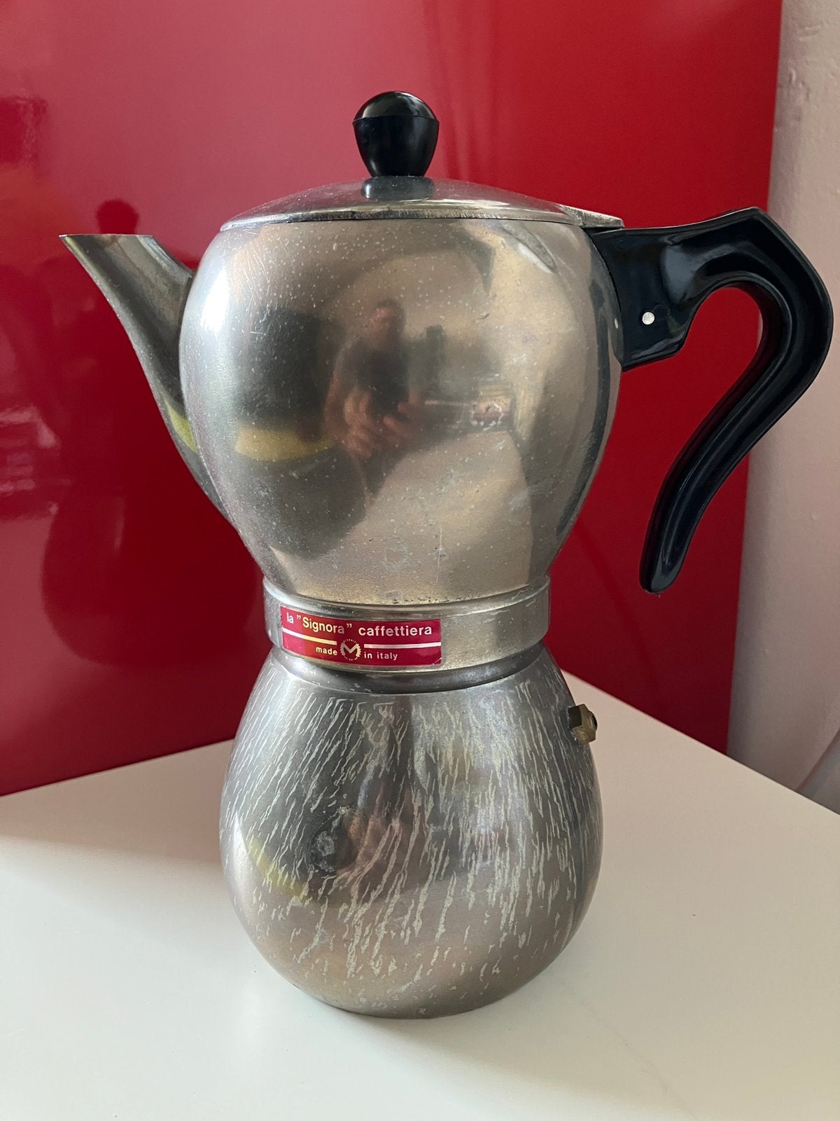 Vintage Espresso Maker La Signora Caffettiera., Ophalen of Verzenden, Espresso apparaat